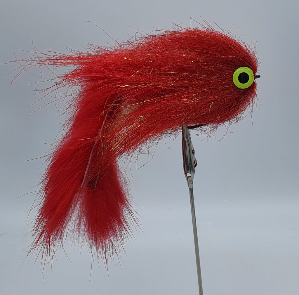 pike fly with Fluo 3D Epoxy Eyes