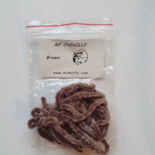 MF Chenille for trout streamer Brown