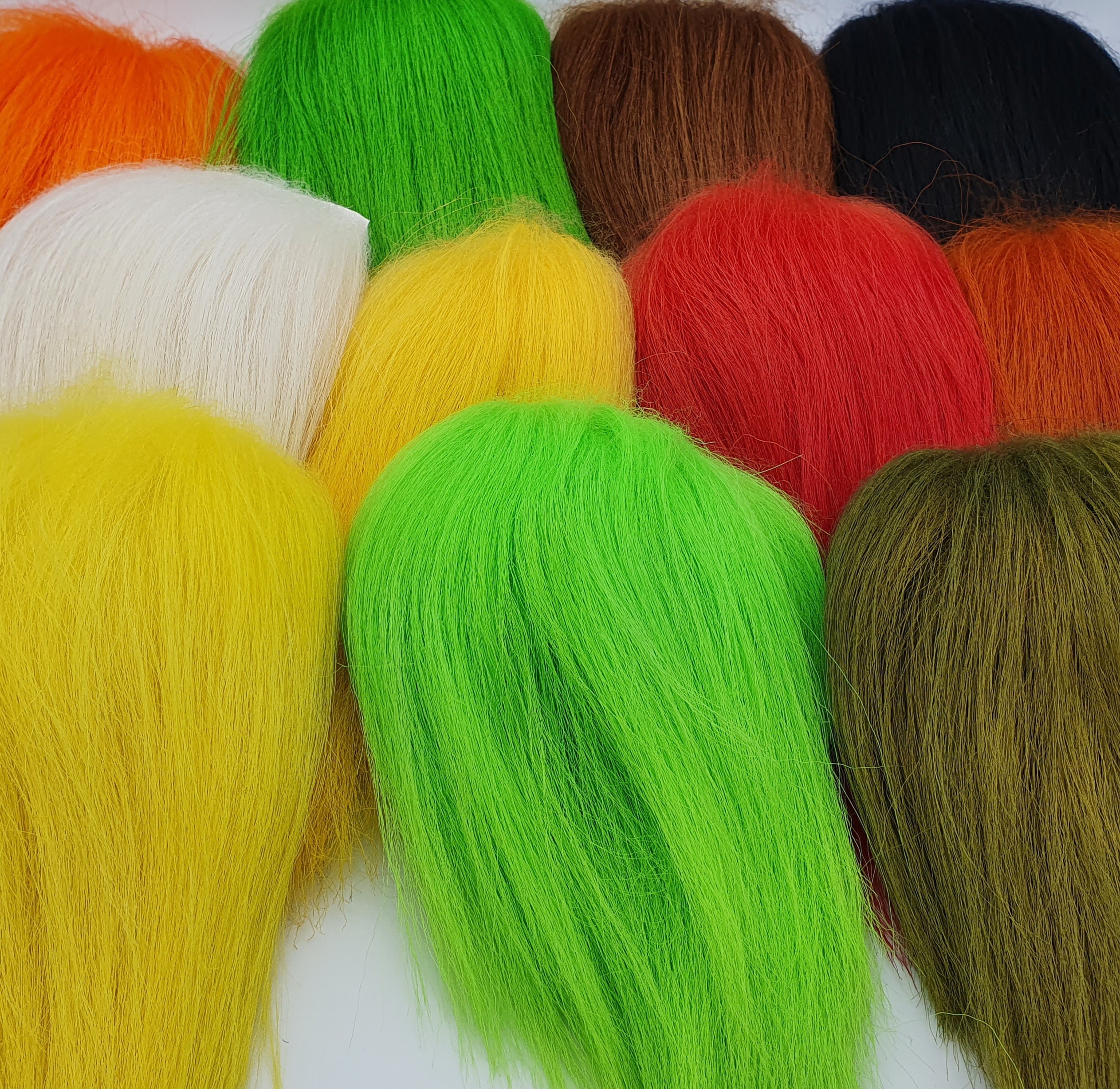 For Fly Tying ** 2021 Stocks ** By Foxy Tails Details about   Nayat Hair Pelt Patch Large Pack 