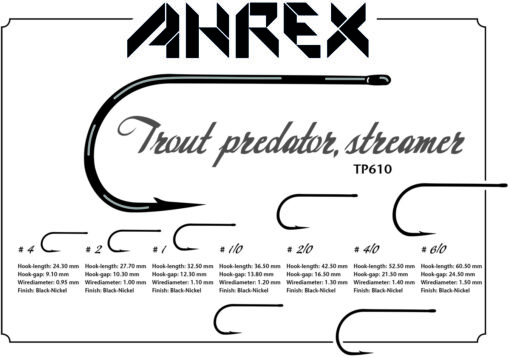 Ahrex Tp610 hooks