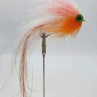 Pearl Articulated Pike Fly Long Tail