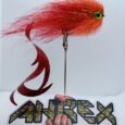 Articulated Red Dragon Tail Pike Fly