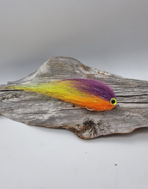 Soft Purple Baitfish Pike Fly