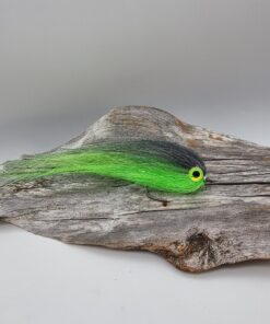 Green Black Baitfish Pike Fly