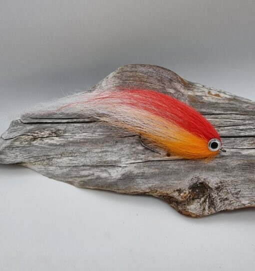Light Red Baitfish Pike Fly