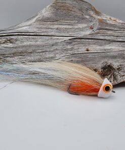 White Body Tubing Pike Fly
