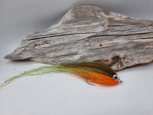 Olive Baitfish Pike Fly 1