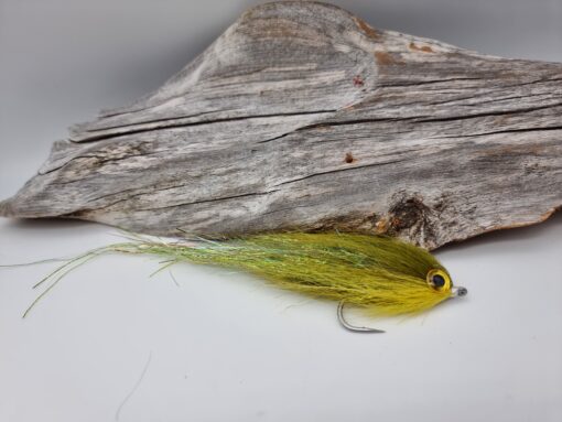 Olive Baitfish Pike Fly 2