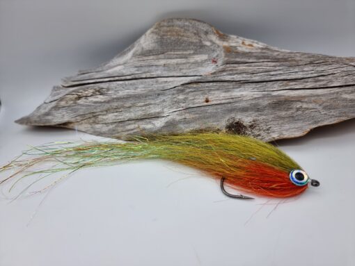 Olive Baitfish Pike Fly 4