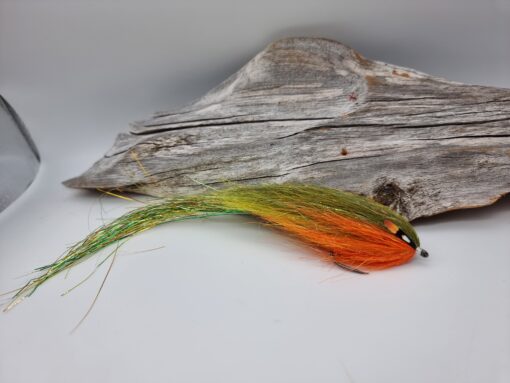 Olive Baitfish Pike Fly 5